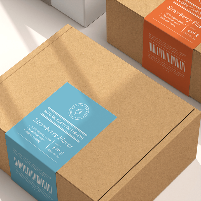 Etichetta di carta senza legno