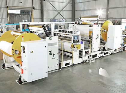 Linea di produzione del rullo jumbo del nastro adesivo