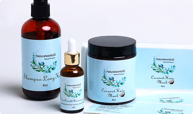 Etichetta PE Etichetta nella confezione da shampoo