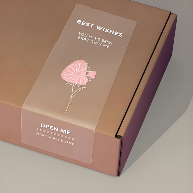  Etichetta PVC trasparente 